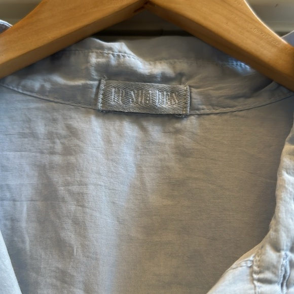 CP Shades Georgia button down shirt in Sky, Size M - Picture 9 of 14